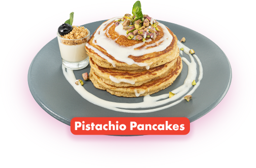 Hot Cakes Pistacho