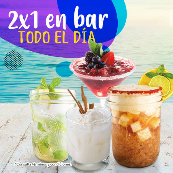 Promoción bar 2x1