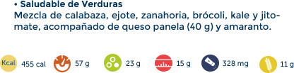 Menu Azul
