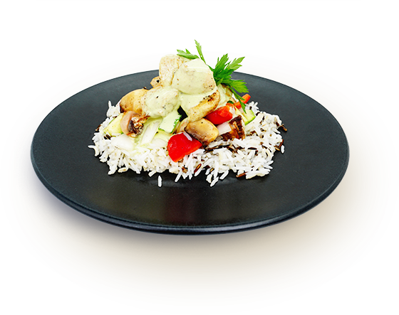 Pollo poblano
