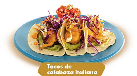 Platillo Tacos Calabaza